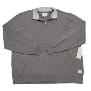 Five Four 1/4 Zip Pullover Performance‎ Golf Sweater Mens Large NWT